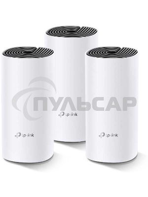 Бесшовный Mesh роутер TP-Link Deco M4 (DECO M4(3-PACK)) AC1200 10/100/1000BASE-TX (упак.:3шт)