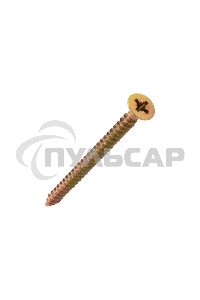 Саморез универсальный KRANZ 5х70, желтый цинк, упаковка поставщика ( 3 600 шт. )