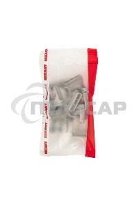 Крепеж-клипса для трубы ø 25 мм серая (10 шт./уп.) Rexant