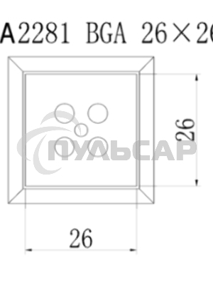 Насадка Quick A2281