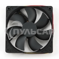 Вентилятор для корпуса Gembird FANCASE3 черный, 120 мм, 2000 об/мин, 38 дБ, 3 pin