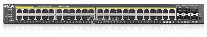 Гибридный L2 коммутатор PoE+ Zyxel NebulaFlex Pro GS2220-50HP, rack 19