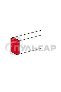 Заглушка торцевая для кабель-каналов 80х35мм, 80х50мм LEGRAND 010722