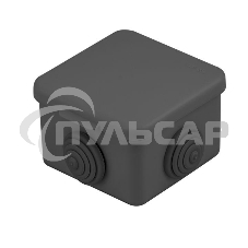 Коробка распаячная КМР-030-036 65х65х50 4 мембранных ввода черный EKF plc-kmr2-030-036-b