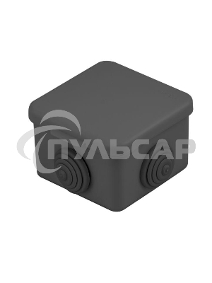 Коробка распаячная КМР-030-036 65х65х50 4 мембранных ввода черный EKF plc-kmr2-030-036-b