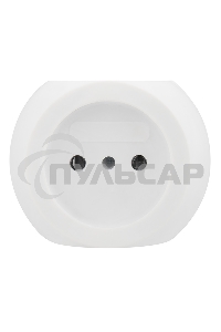 Набор тройников электрических Rexant Шар, 6 А, белый (2 шт./уп.)