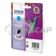Картридж струйный Epson C13T08024011 голубой для Epson St PhP50/PX660/PX720WD (330стр.)