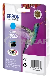 Картридж струйный Epson C13T08024011 голубой для Epson St PhP50/PX660/PX720WD (330стр.)