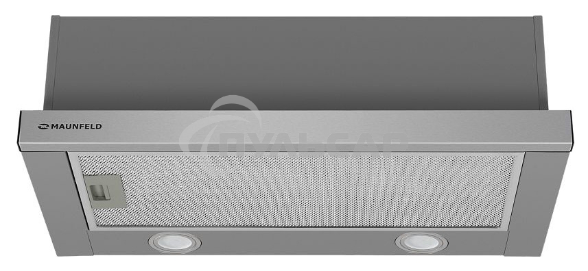Вытяжка встраиваемая Maunfeld VS Light 50 нержавеющая сталь, 50 см, 520 куб. м/ч, 56 дБ