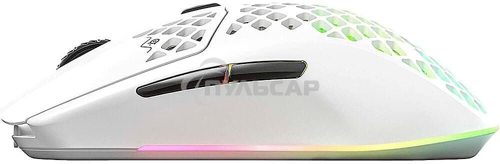 Мышь беспроводная Steelseries Aerox 3 белый оптическая (18000dpi) BT/Radio USB
