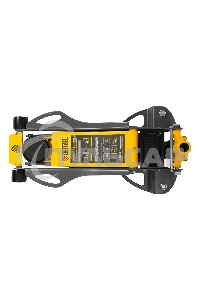 Домкрат гидравлический подкатной Denzel 3 т, 75-500 мм, быстрый подъем, низкий подхват, проф. 51250