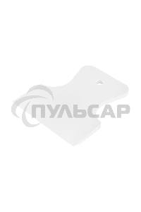 Шпатель Сибртех белая резина, 80 мм Россия 85833