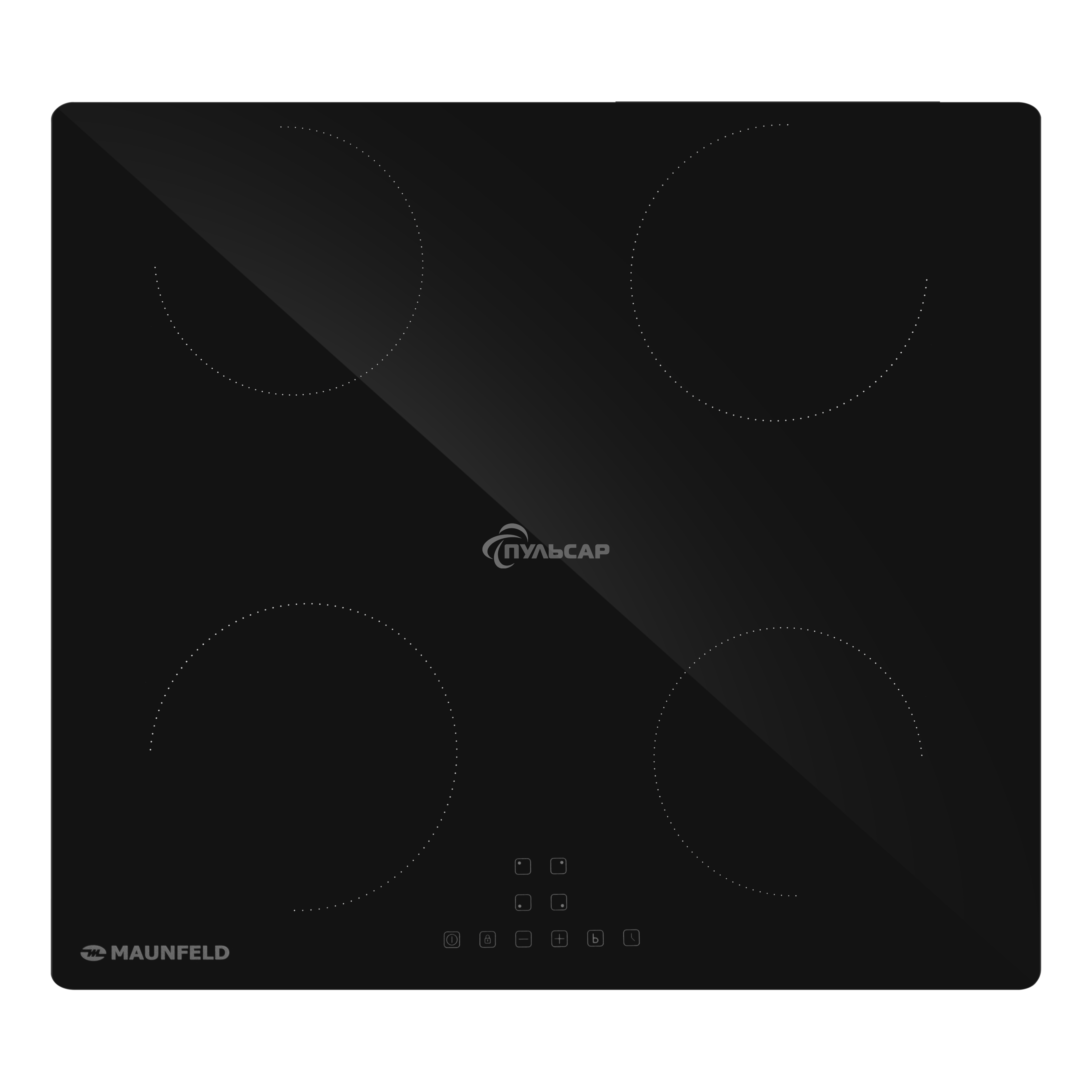 Индукционная варочная панель Maunfeld AVI594BK 7200 Вт, черный