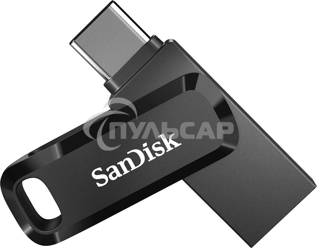 Флешка USB Sandisk 128 Gb Ultra Dual Go SDDDC3-128G-G46 USB3.1 черный