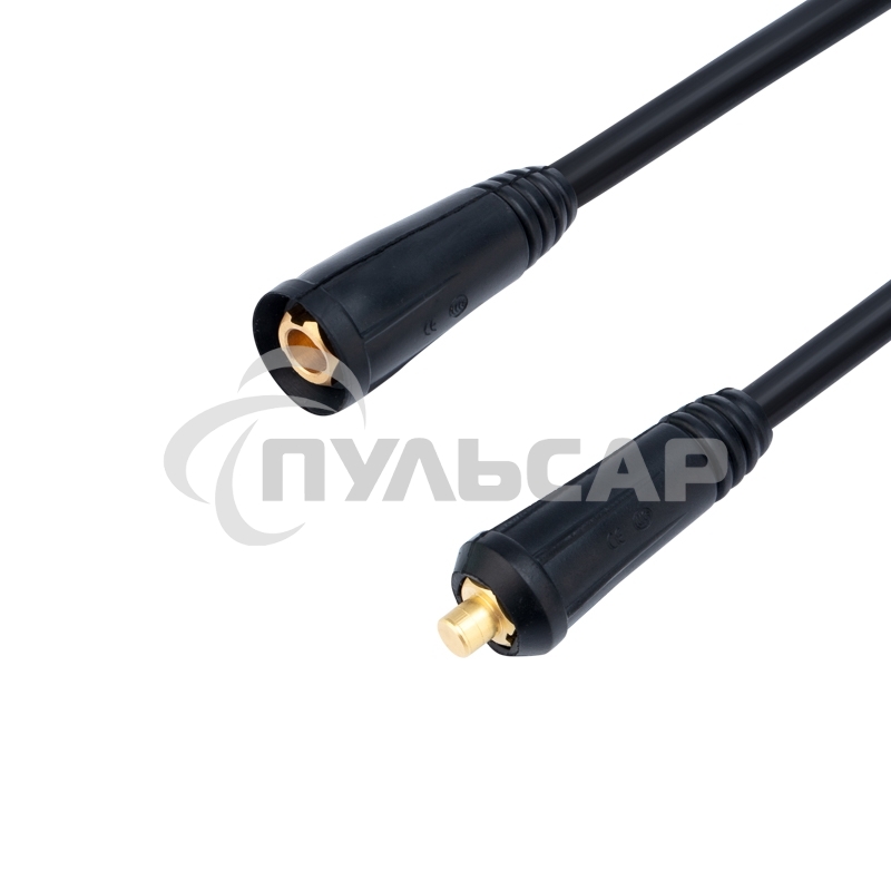 Удлинитель сварочного кабеля шт.-гн. Rexant СКР 10-25 25 мм² 3 м