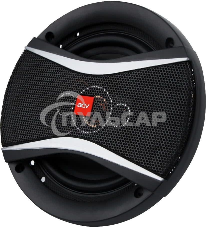 Колонки автомобильные ACV PI-623E 180Вт 88дБ 4Ом 16см (6.5дюйм) (ком.:2кол.) коаксиальные трехполосные