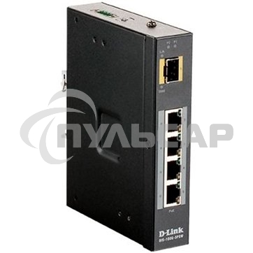 Коммутатор D-Link DIS-100G-5PSW/A1A Промышленный неуправляемый коммутатор с 4 портами 10/100/1000Base-T, 1 портом 1000Base-X SFP, функцией энергосбере