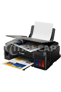 МФУ струйное Canon PIXMA G2410 (2313C009), A4, цветной, печ. 8.8 стр/мин (ч/б) 5 стр/мин (цвет), скан. до 19 стр/мин., 1200 x 4800 dpi (принтер) 1200x600dpi (сканер), USB