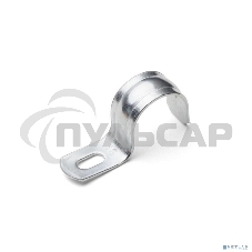 Скоба крепежная однолапковая СМО d19-20мм метал. оцинк. (уп.100шт) Fortisflex 49120