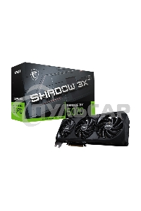 Видеокарта MSI PCI-E RTX 5070 12G SHADOW 3X OC NVIDIA GeForce RTX 5070 12Gb 192bit GDDR7 2542/28000 HDMIx1 DPx3 HDCP Ret