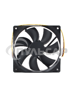 Вентилятор для корпуса Gembird 16609 черный, 120 мм, 1550 об/мин, 22.5 дБ, 3 pin