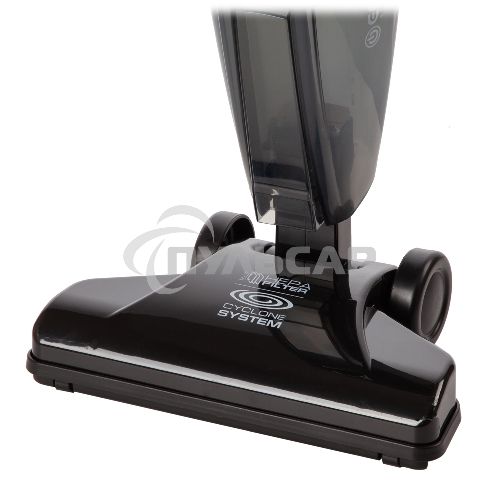 Пылесос вертикальный Endever VC-286 серый, питание от сети, 100 Вт, уборка сухая, пылесборник 1.9 л