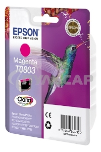Картридж струйный Epson C13T08034011 пурпурный (330 стр.) для Epson St Ph P50/PX660/PX720WD