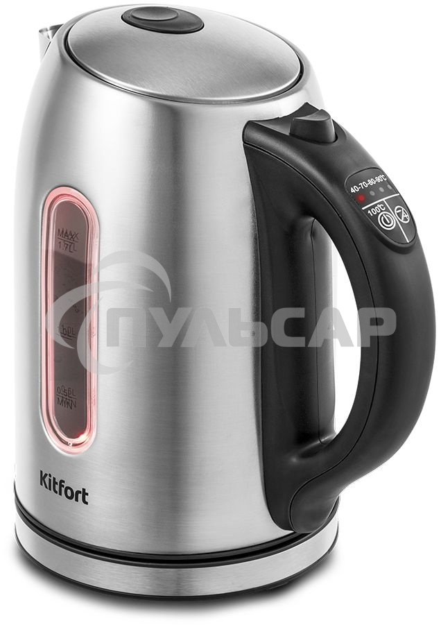 Чайник электрический Kitfort КТ-6106 Мощность 1850–2200 Вт.Емкость 1,7 л.Режимы нагрева от 40 до 90 °С