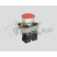 Кнопка управления LAY5-BA51 без подсветки желтая 1з    BBT60-BA-K05   IEK