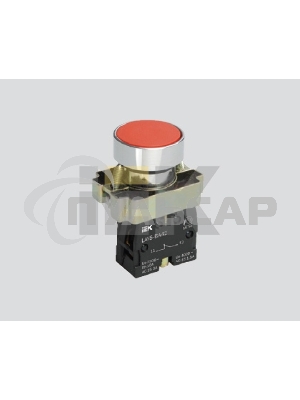 Кнопка управления LAY5-BA51 без подсветки желтая 1з    BBT60-BA-K05   IEK