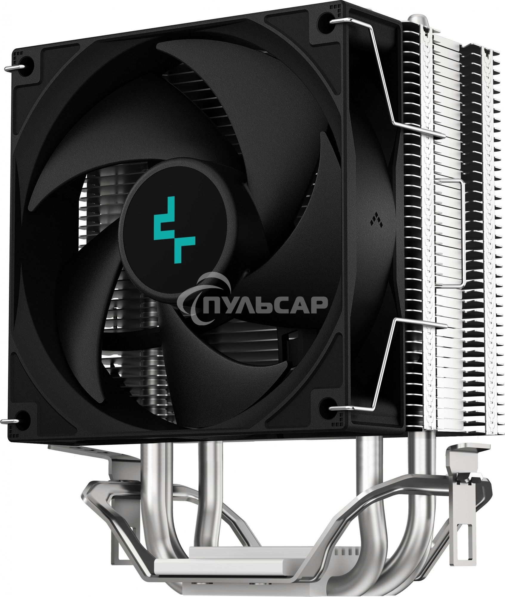 Кулер для процессора DEEPCOOL AG300 серебристый, 92 мм, алюминий/медь, 3050 об/мин, 30.5 дБ, 4 pin, 150 Вт, 129 мм