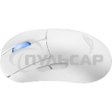 Мышь беспроводная/проводная ASUS ROG Keris II Ace белый, 42000 dpi, радиоканал, Bluetooth, USB, кнопки - 6
