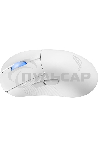 Мышь беспроводная/проводная ASUS ROG Keris II Ace белый, 42000 dpi, радиоканал, Bluetooth, USB, кнопки - 6