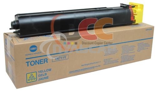 Картридж лазерный Konica-Minolta bizhub C654/754/Pro C754 желтый TN-711Y