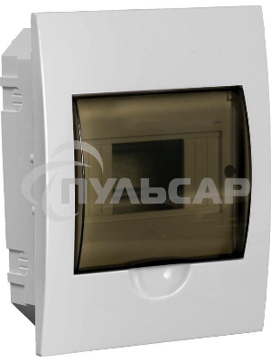 Бокс ЩРВ-П-6 мод. встраив. пластик IP41 GENERICA IEK MKP12-V-06-41-G
