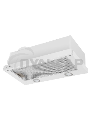 Вытяжка встраиваемая Maunfeld VS Light 60 белый, 60 см, 520 куб. м/ч, 56 дБ