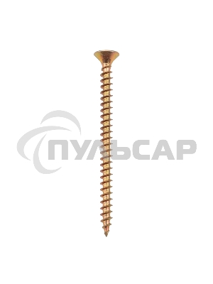 Саморез универсальный KRANZ 5х70, желтый цинк, упаковка поставщика ( 3 600 шт. )