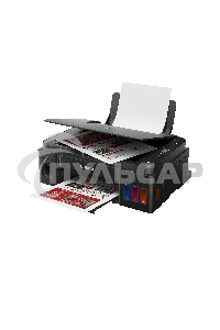МФУ струйное Canon PIXMA G3410 (2315C009), A4, цветное, печ. 8.8 стр/мин (ч/б) 5 стр/мин (цвет), скан. до 19 стр/мин., 4800x1200 dpi (принтер) 1200х600 dpi (сканер), USB, Wi-Fi