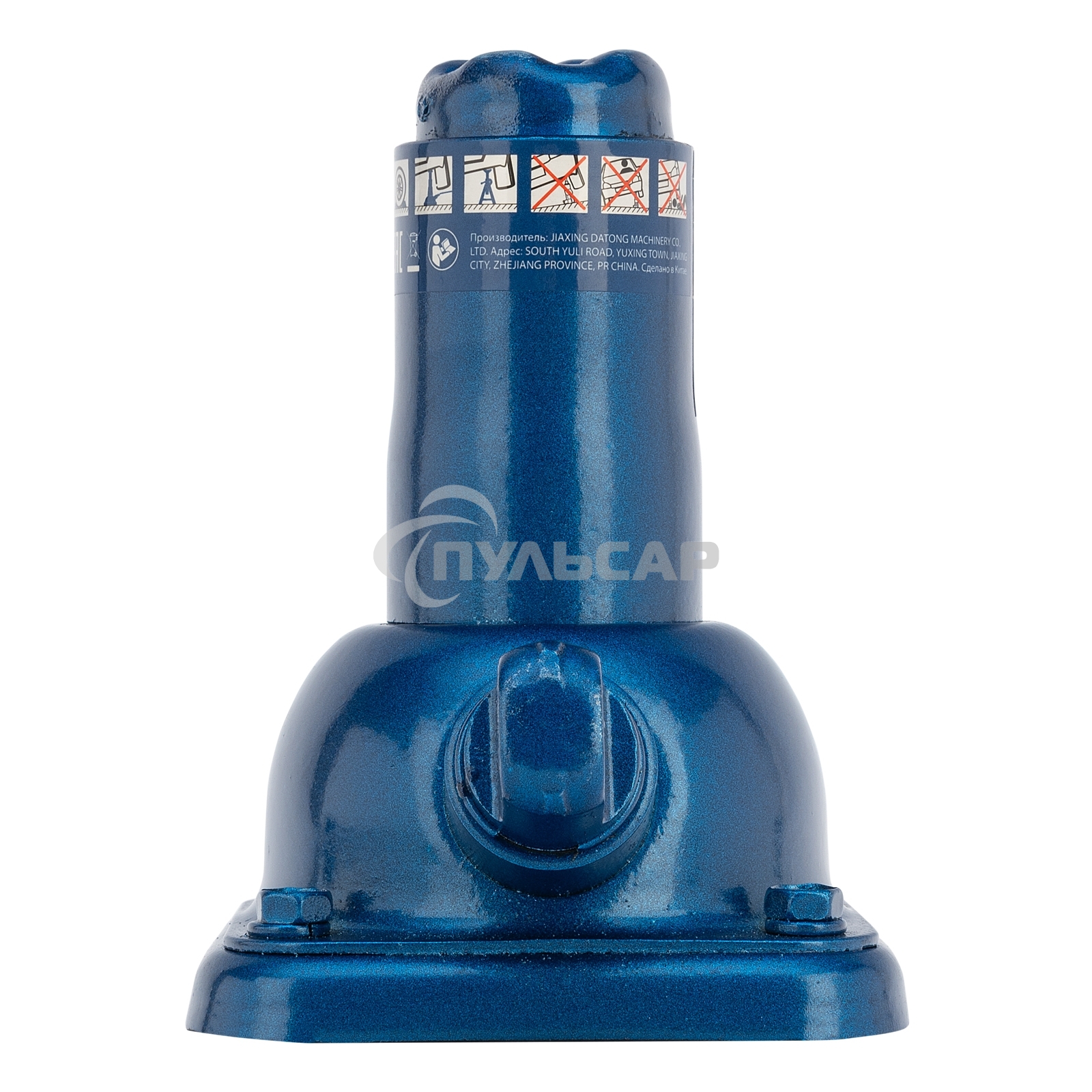 Домкрат механический бутылочный STELS, 2 т, h подъема 160–325 мм 50101