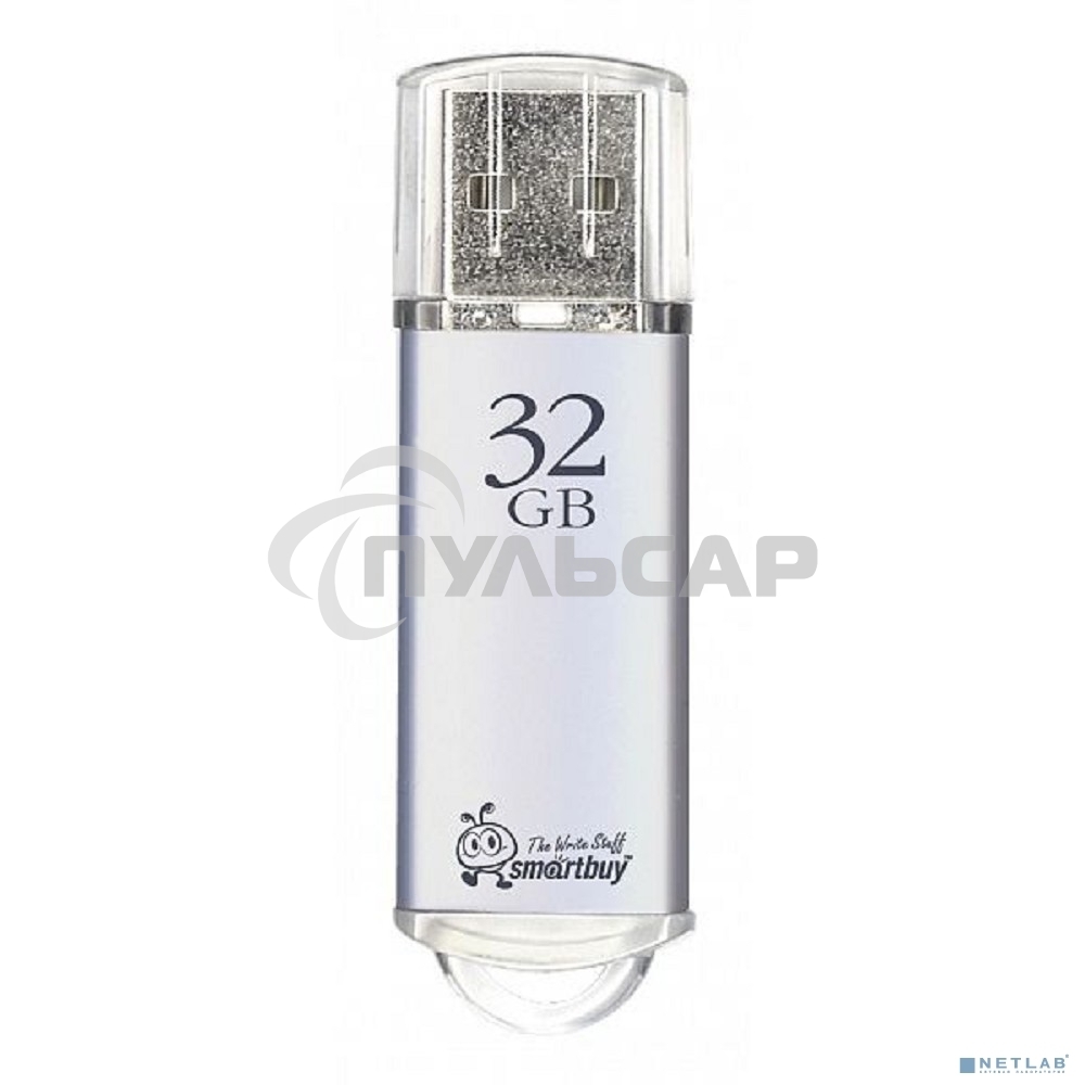 Флешка USB R/W Smartbuy 16 Gby V-Cut Silver