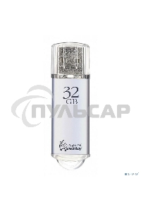 Флешка USB R/W Smartbuy 16 Gby V-Cut Silver