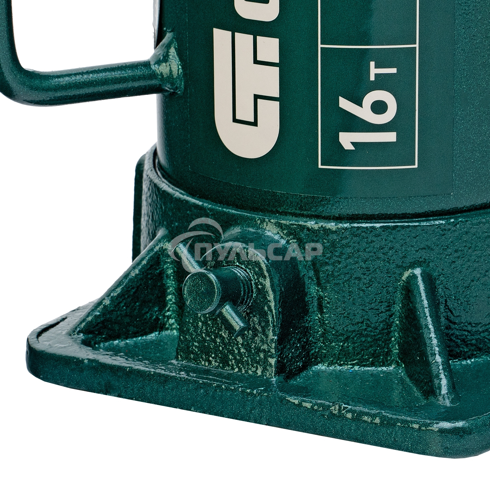 Домкрат гидравлический бутылочный Сибртех 16 т, 205-400 мм