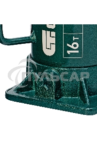 Домкрат гидравлический бутылочный Сибртех 16 т, 205-400 мм