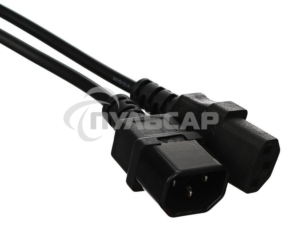 Кабель монитор - компьютер 220V (UPS -> устройство) VCOM 3G*0.5мм (CE001-CU)1.8м