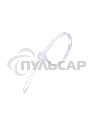 Стяжка нейлоновая Exegate EX253855RUS неоткрывающаяся CV-300W, 300мм, упак. 100шт белый