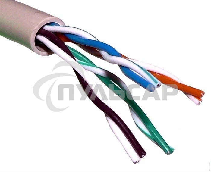 Кабель сетевой cat6 305м серый(CCA)