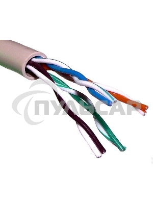 Кабель сетевой cat6 305м серый(CCA)