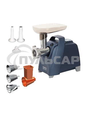 Мясорубка электрическая Аксион М62.03 синий, 2000 Вт