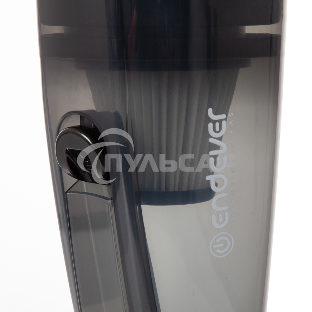 Пылесос вертикальный Endever VC-286 серый, питание от сети, 100 Вт, уборка сухая, пылесборник 1.9 л