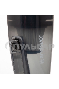 Пылесос вертикальный Endever VC-286 серый, питание от сети, 100 Вт, уборка сухая, пылесборник 1.9 л